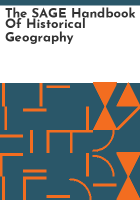 The_SAGE_handbook_of_historical_geography